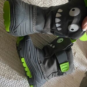 Cute Monster snow boots for kids